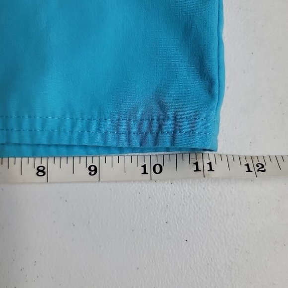 CHEROKEE Women’s Scrub Pants Plus Size 1XL Style 2074 Teal Stretch Waist - Picture 14 of 16